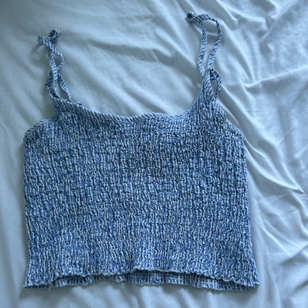 Brandy Melville Striped Crop Top